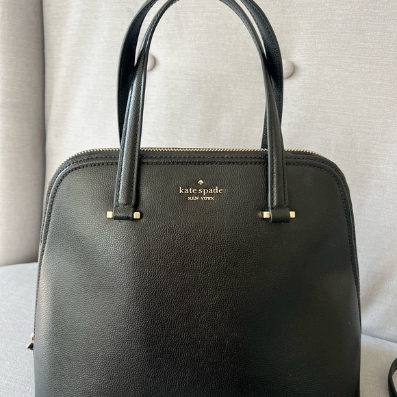 Kate Spade Patterson Drive Medium Dome Satchel in Black - Picture 2 of 11